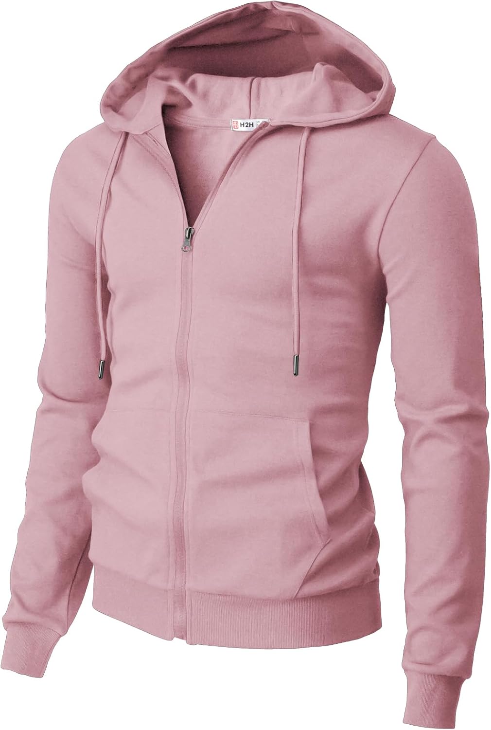 Men's Zip Up Hoodie Lightweight Long Sleeve Basic Slim Fit Cotton SweatShirt - Picture 70 of 201