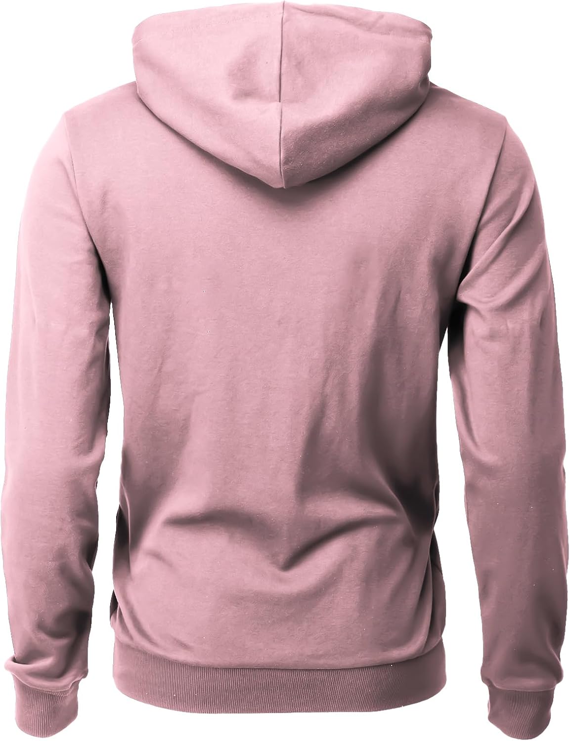 Men's Zip Up Hoodie Lightweight Long Sleeve Basic Slim Fit Cotton SweatShirt - Picture 72 of 201