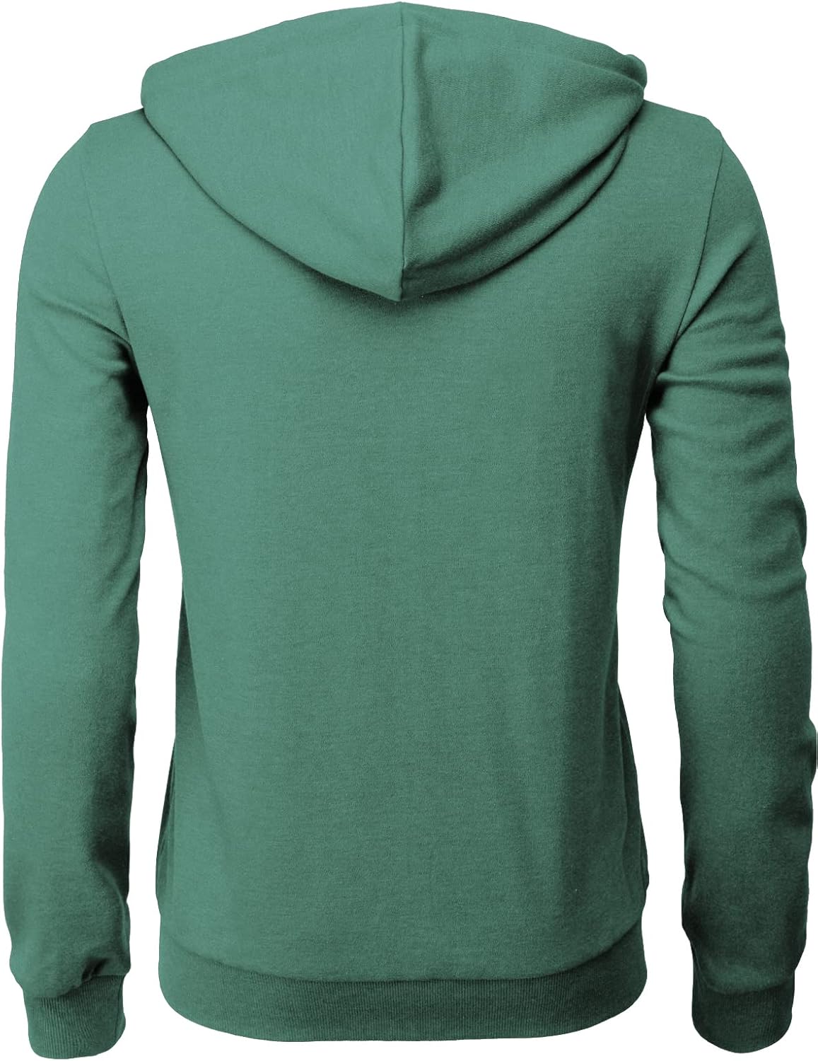 Men's Zip Up Hoodie Lightweight Long Sleeve Basic Slim Fit Cotton SweatShirt - Picture 78 of 201