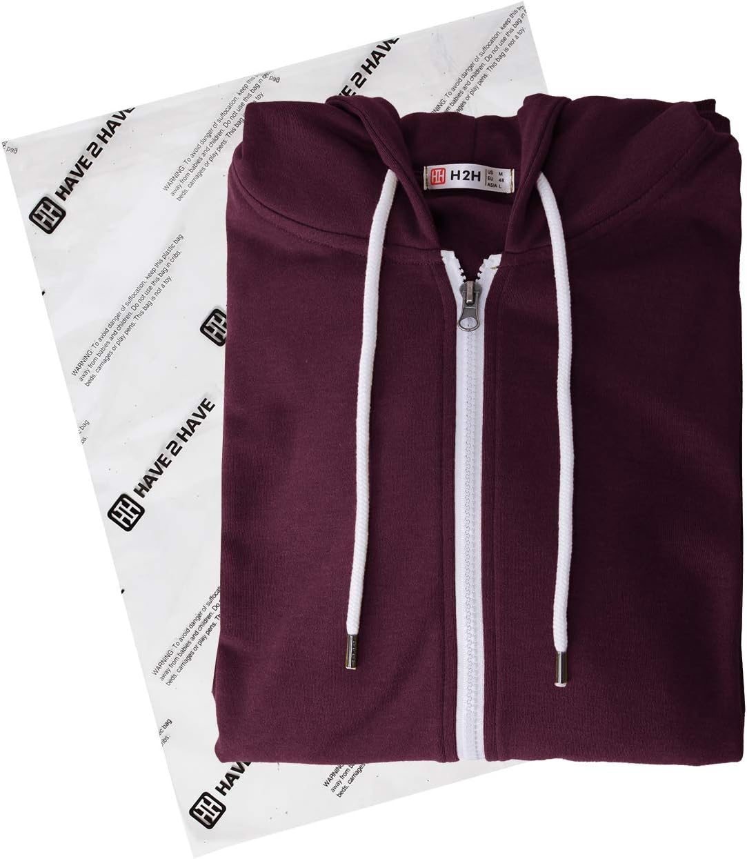 Men's Zip Up Hoodie Lightweight Long Sleeve Basic Slim Fit Cotton SweatShirt - Picture 86 of 201