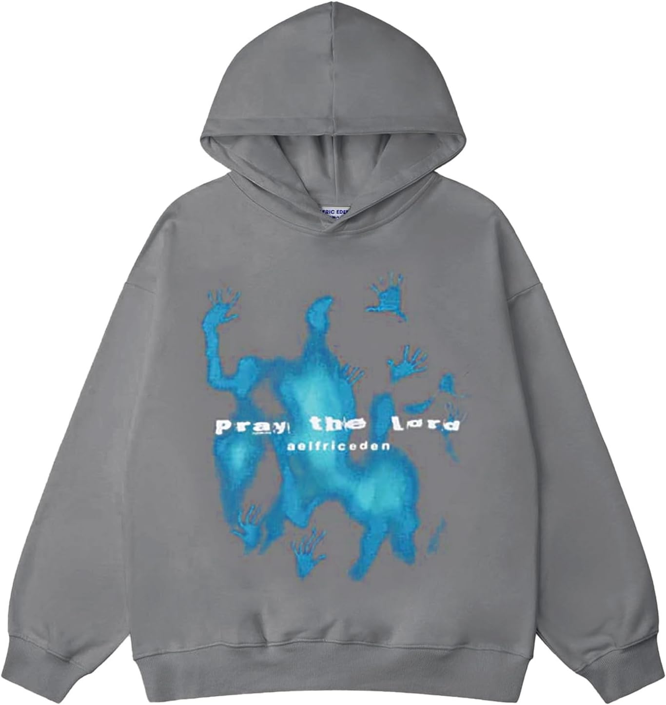Vintage Graphic Hoodie Pullover - Casual Oversized Long Sleeve Sweatshirt - Picture 78 of 105