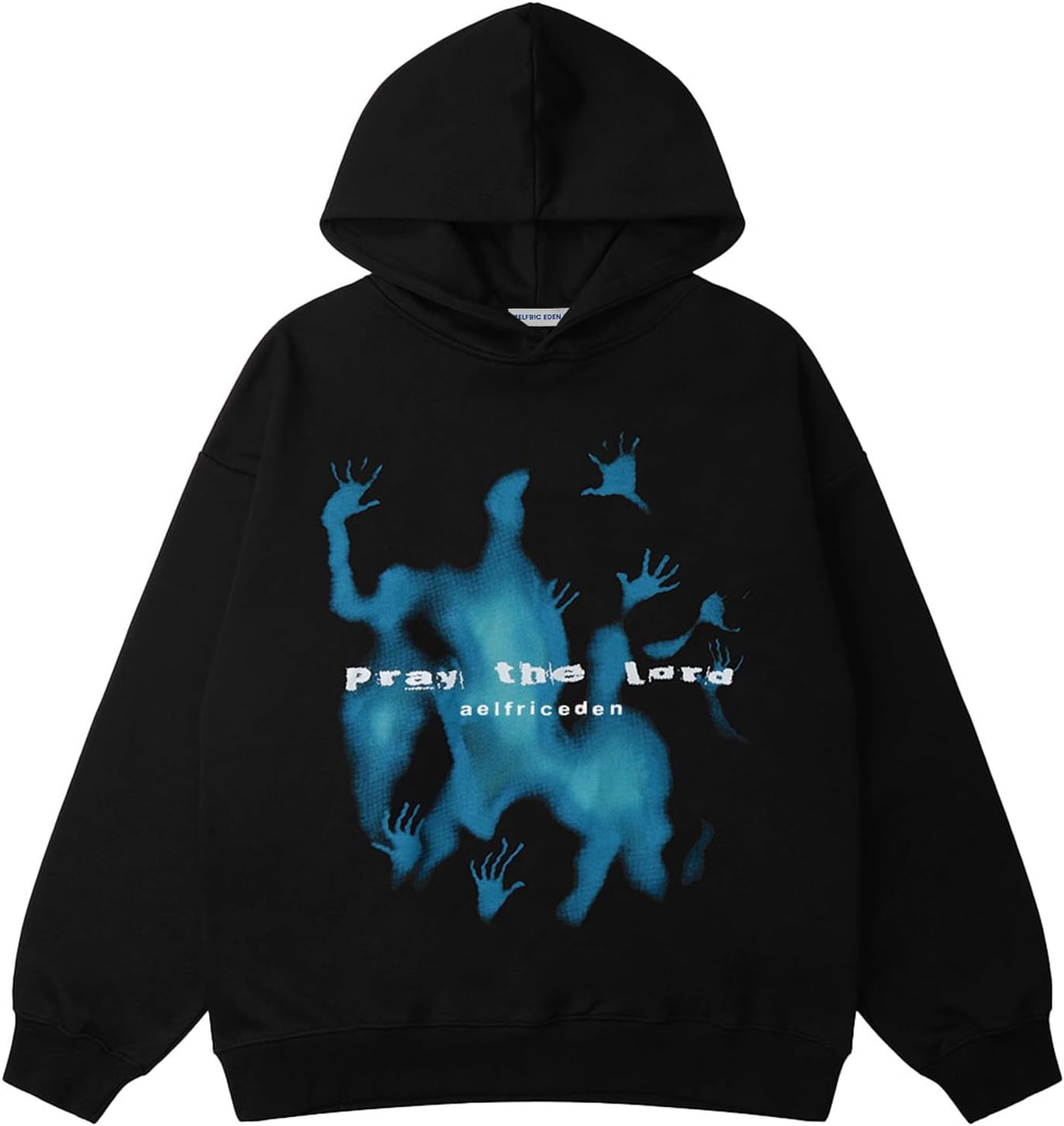 Vintage Graphic Hoodie Pullover - Casual Oversized Long Sleeve Sweatshirt - Picture 80 of 105