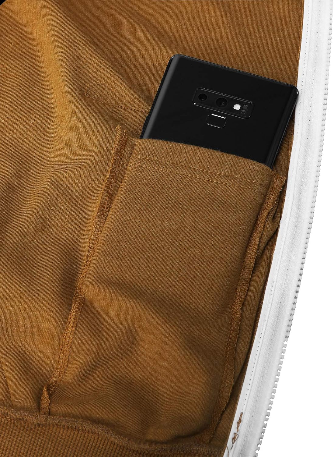Men's Zip Up Hoodie Lightweight Long Sleeve Basic Slim Fit Cotton SweatShirt - Picture 110 of 201