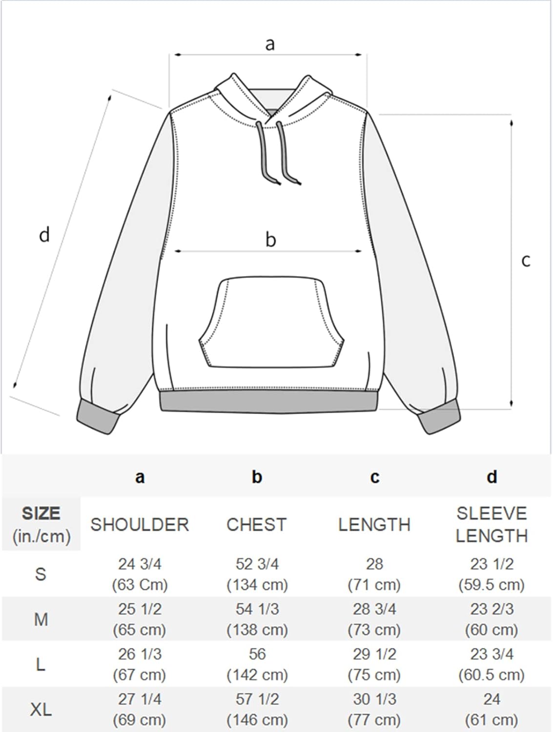Vintage Graphic Hoodie Pullover - Casual Oversized Long Sleeve Sweatshirt - Picture 95 of 105