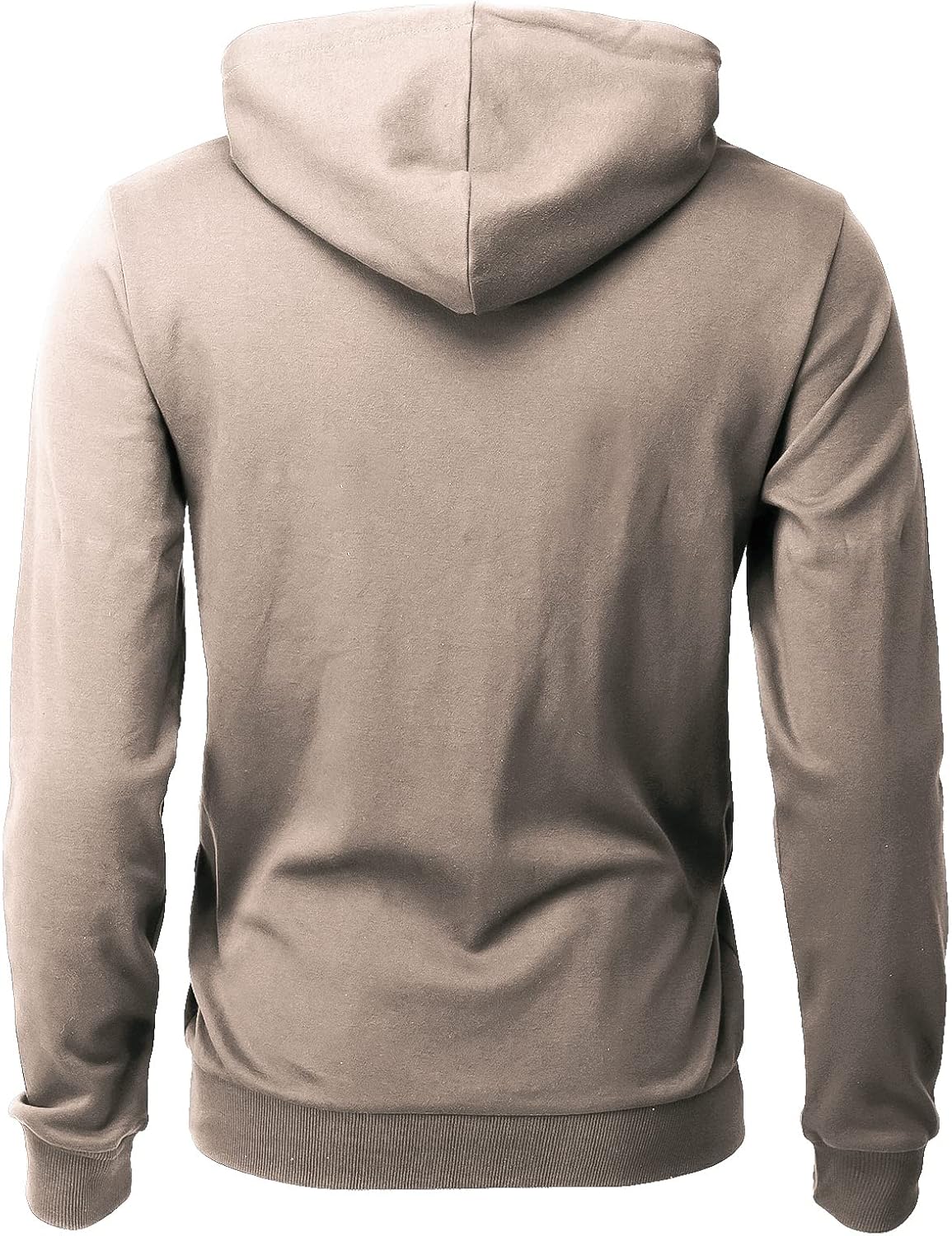Men's Zip Up Hoodie Lightweight Long Sleeve Basic Slim Fit Cotton SweatShirt - Picture 144 of 201