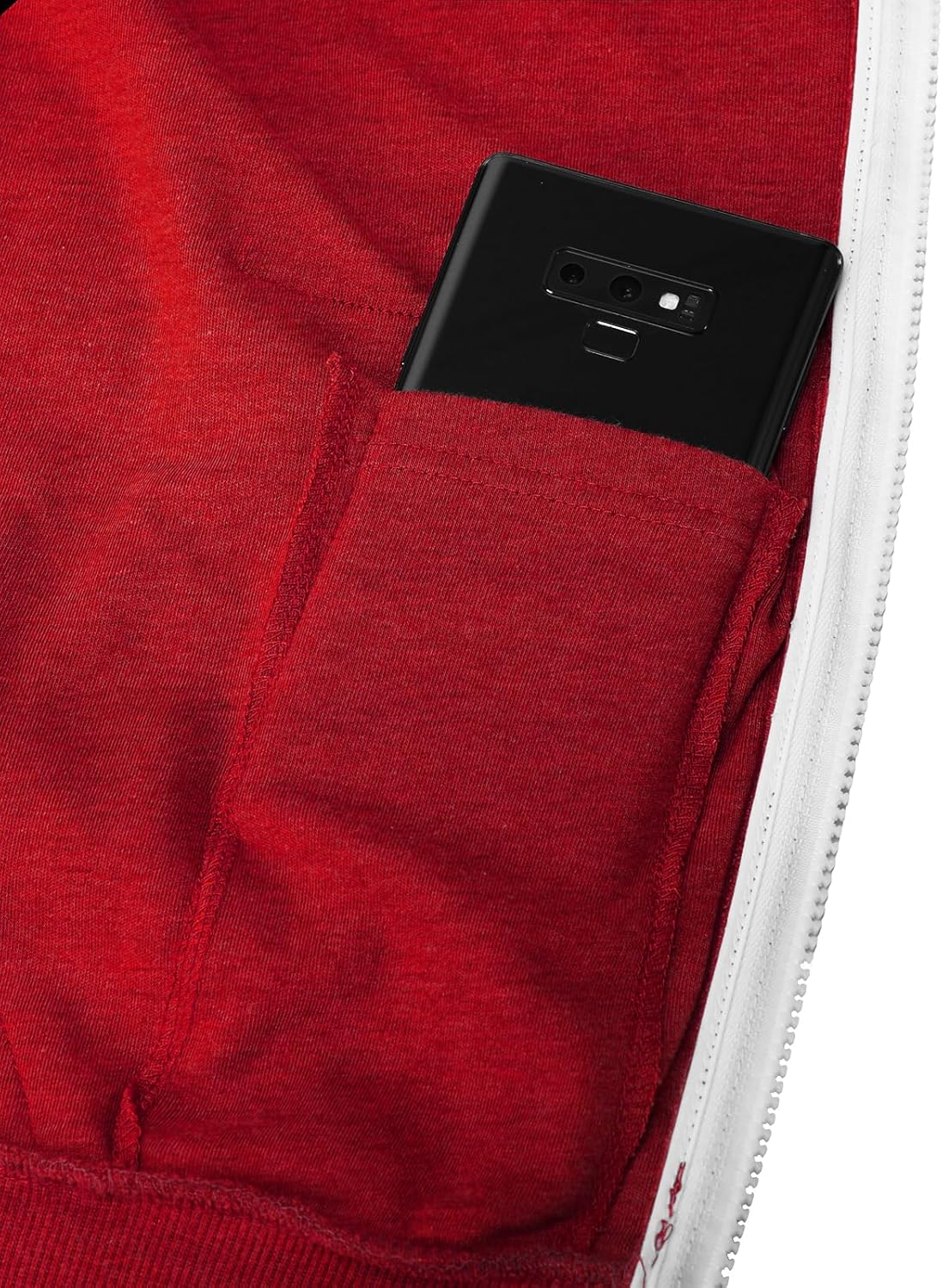 Men's Zip Up Hoodie Lightweight Long Sleeve Basic Slim Fit Cotton SweatShirt - Picture 152 of 201