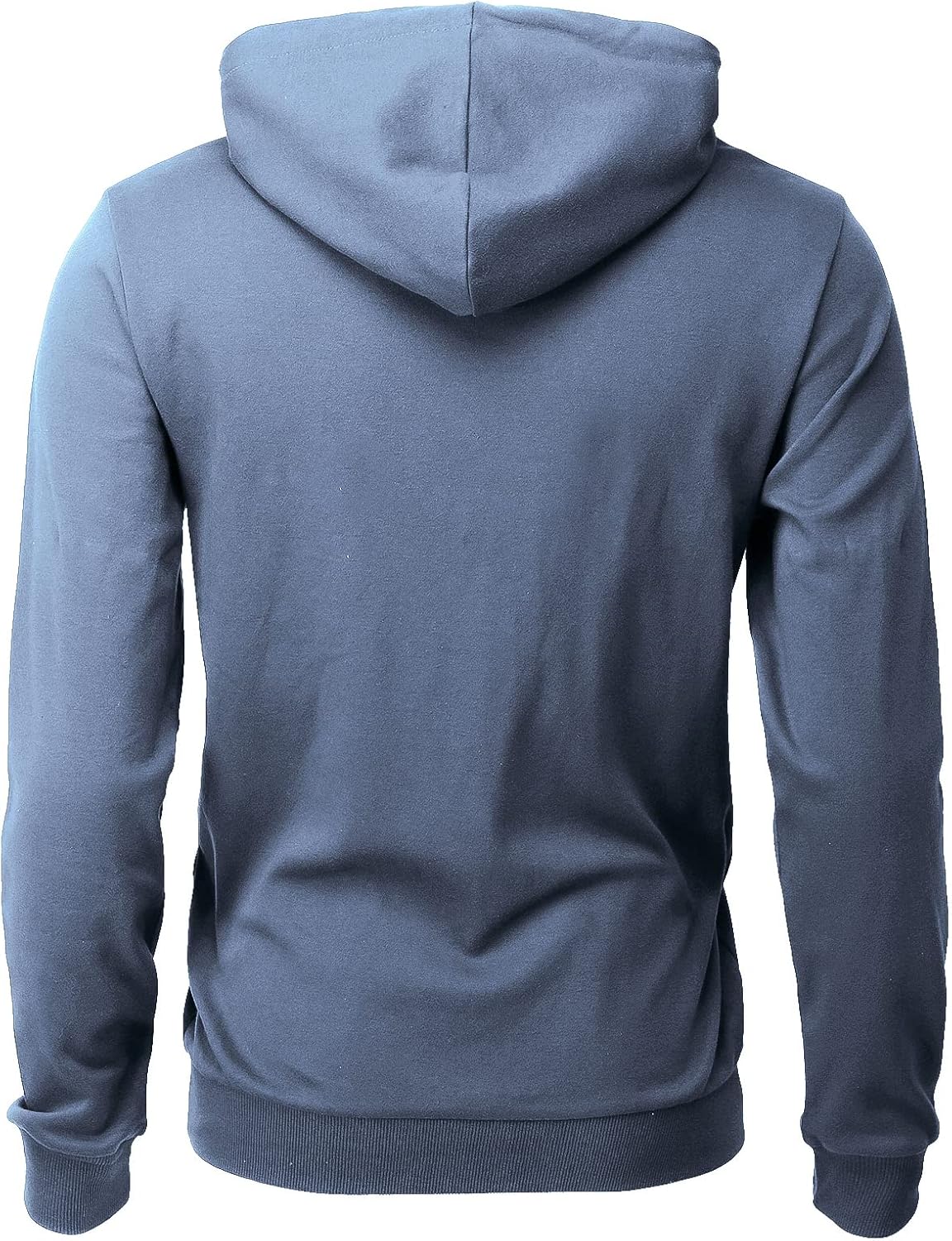 Men's Zip Up Hoodie Lightweight Long Sleeve Basic Slim Fit Cotton SweatShirt - Picture 174 of 201
