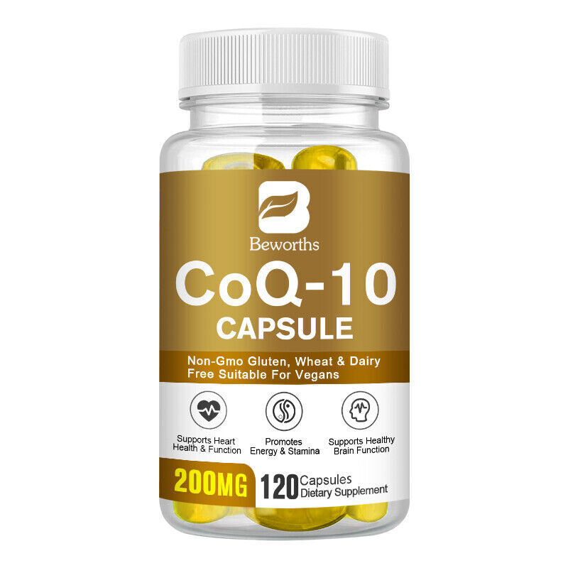 Beworths CoQ 10 Coenzyme 200mg Support Heart Health Function Supplement