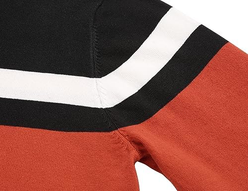 Men's Crew Neck Sweater Slim Lightweight Sweatshirts Knitted Pullover for Casual - Picture 32 of 142