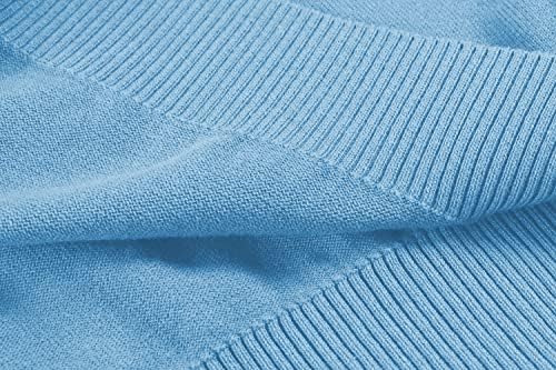 Men's Crew Neck Sweater Slim Lightweight Sweatshirts Knitted Pullover for Casual - Picture 48 of 142