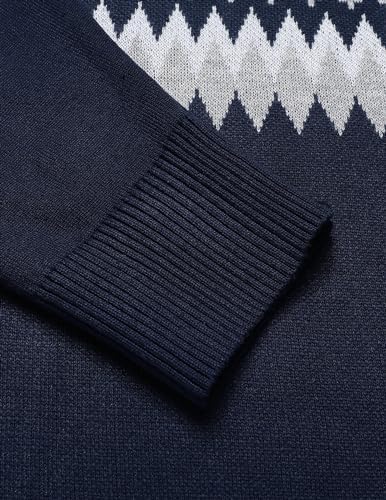 Men's Crew Neck Sweater Slim Lightweight Sweatshirts Knitted Pullover for Casual - Picture 66 of 142