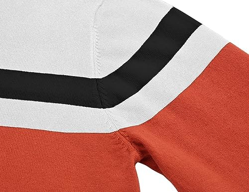 Men's Crew Neck Sweater Slim Lightweight Sweatshirts Knitted Pullover for Casual - Picture 90 of 142