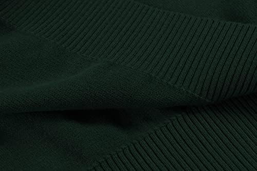 Men's Crew Neck Sweater Slim Lightweight Sweatshirts Knitted Pullover for Casual - Picture 123 of 142