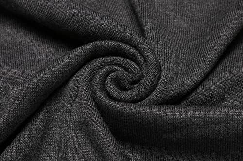 Men's Crew Neck Sweater Slim Lightweight Sweatshirts Knitted Pullover for Casual - Picture 128 of 142