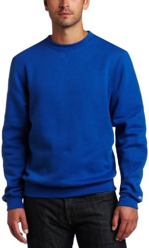 Men's Workout Fleece Crewneck Sweatshirt Lightweight Warm Moisture Outdoor Top - Picture 13 of 24