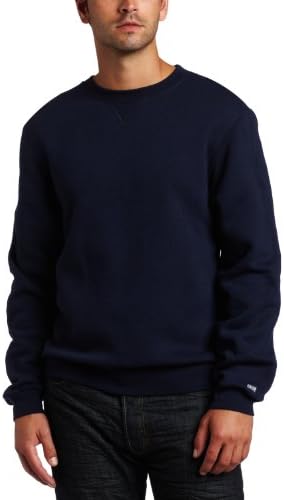 Men's Workout Fleece Crewneck Sweatshirt Lightweight Warm Moisture Outdoor Top - Picture 18 of 24
