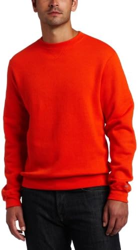 Men's Workout Fleece Crewneck Sweatshirt Lightweight Warm Moisture Outdoor Top - Picture 23 of 24