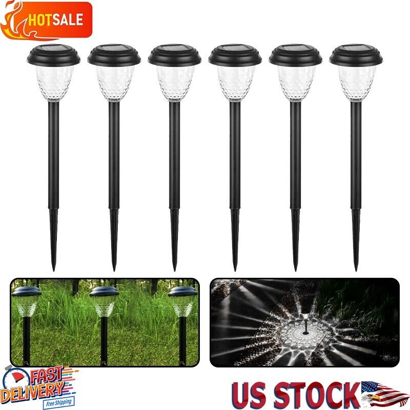 Solar Garden Lights Outdoor Landscape LED Light Pathway Yard Waterproof US Stock - Picture 11 of 12
