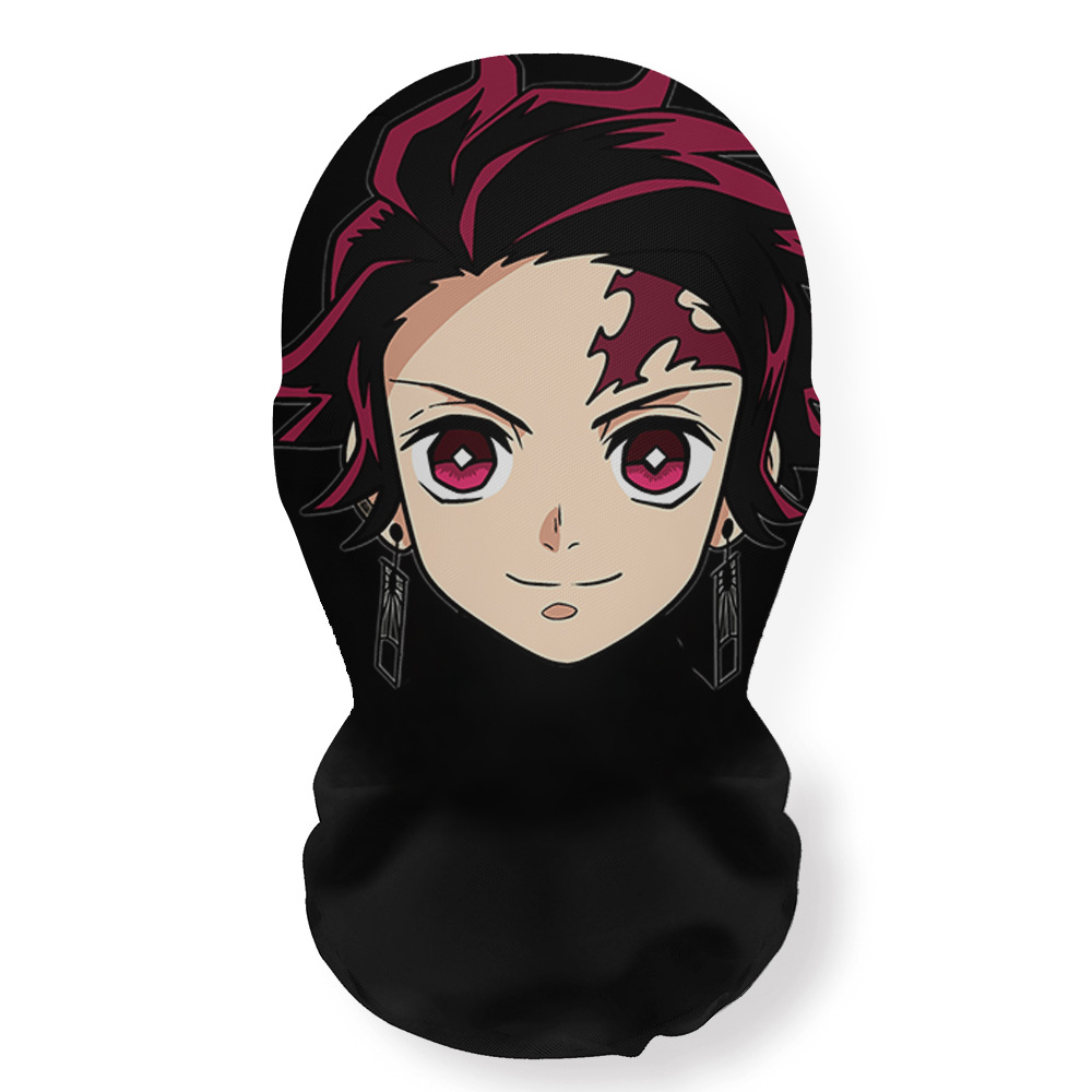 3D Stern Maske Cosplay Kopfbedeckung Hiphop Mode Sturmhaube elastisch Netz Vollgesicht - Bild 34 von 70