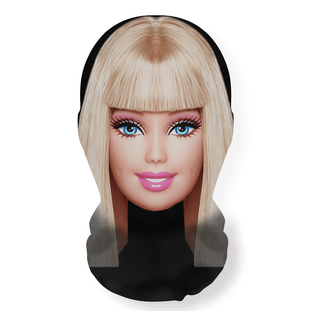 3D Stern Maske Cosplay Kopfbedeckung Hiphop Mode Sturmhaube elastisch Netz Vollgesicht - Bild 40 von 70