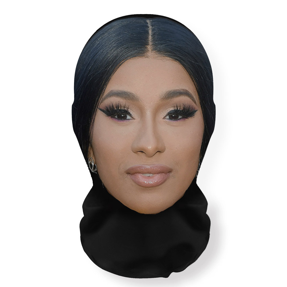3D Stern Maske Cosplay Kopfbedeckung Hiphop Mode Sturmhaube elastisch Netz Vollgesicht - Bild 48 von 70