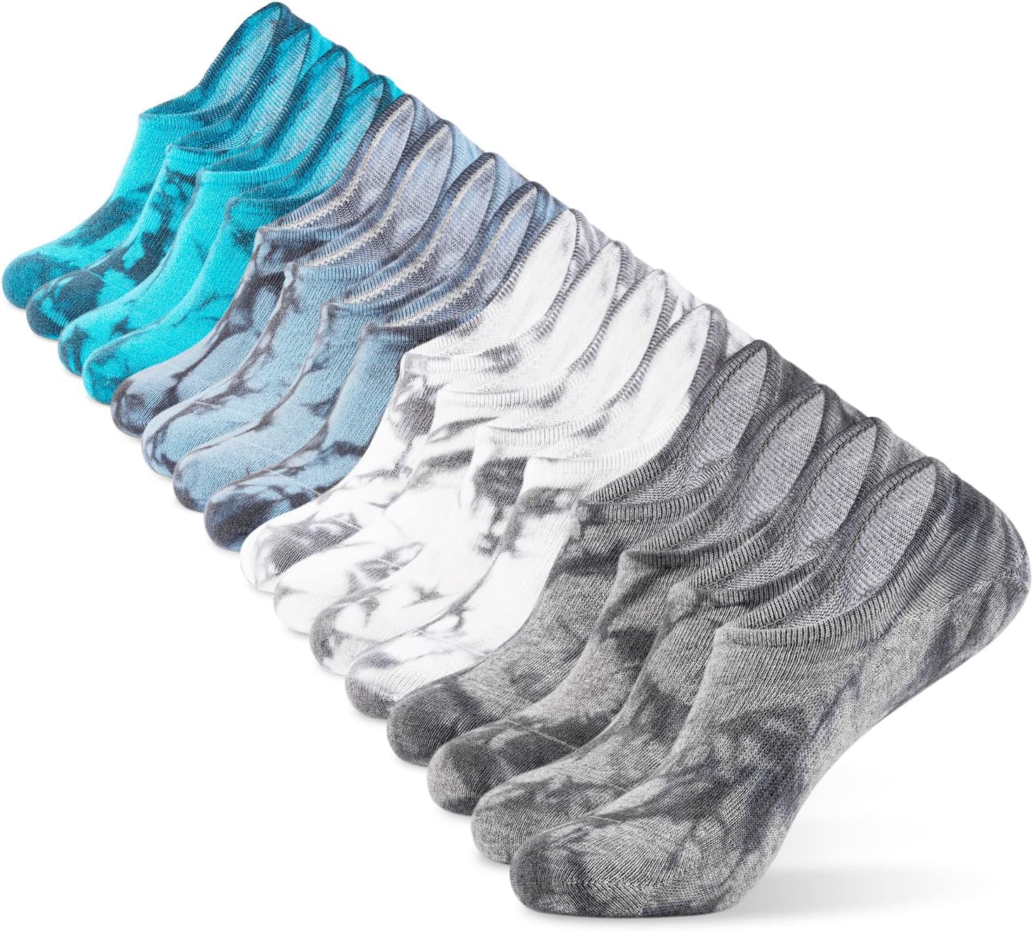 Low Cut Ankle Short Socks for Men Casual Athletic Socks with Non Slip Grip - Picture 29 of 39