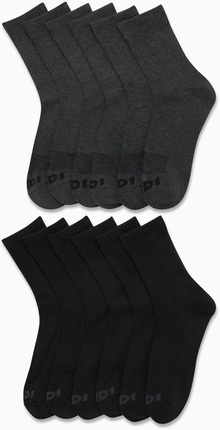 12 Pack Moisture Control Performance Cushioned Short Athletic Socks for Men - Picture 10 of 16