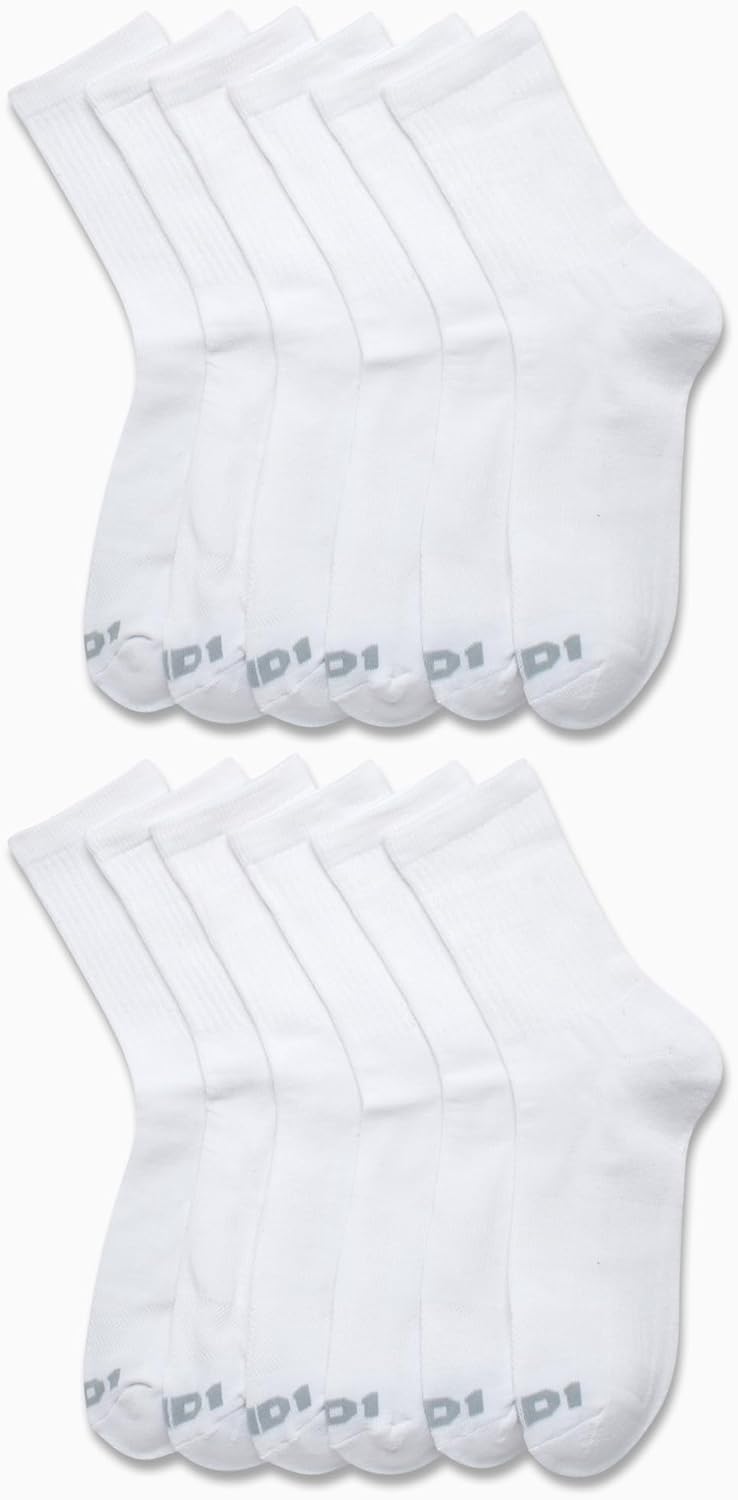 12 Pack Moisture Control Performance Cushioned Short Athletic Socks for Men - Picture 14 of 16