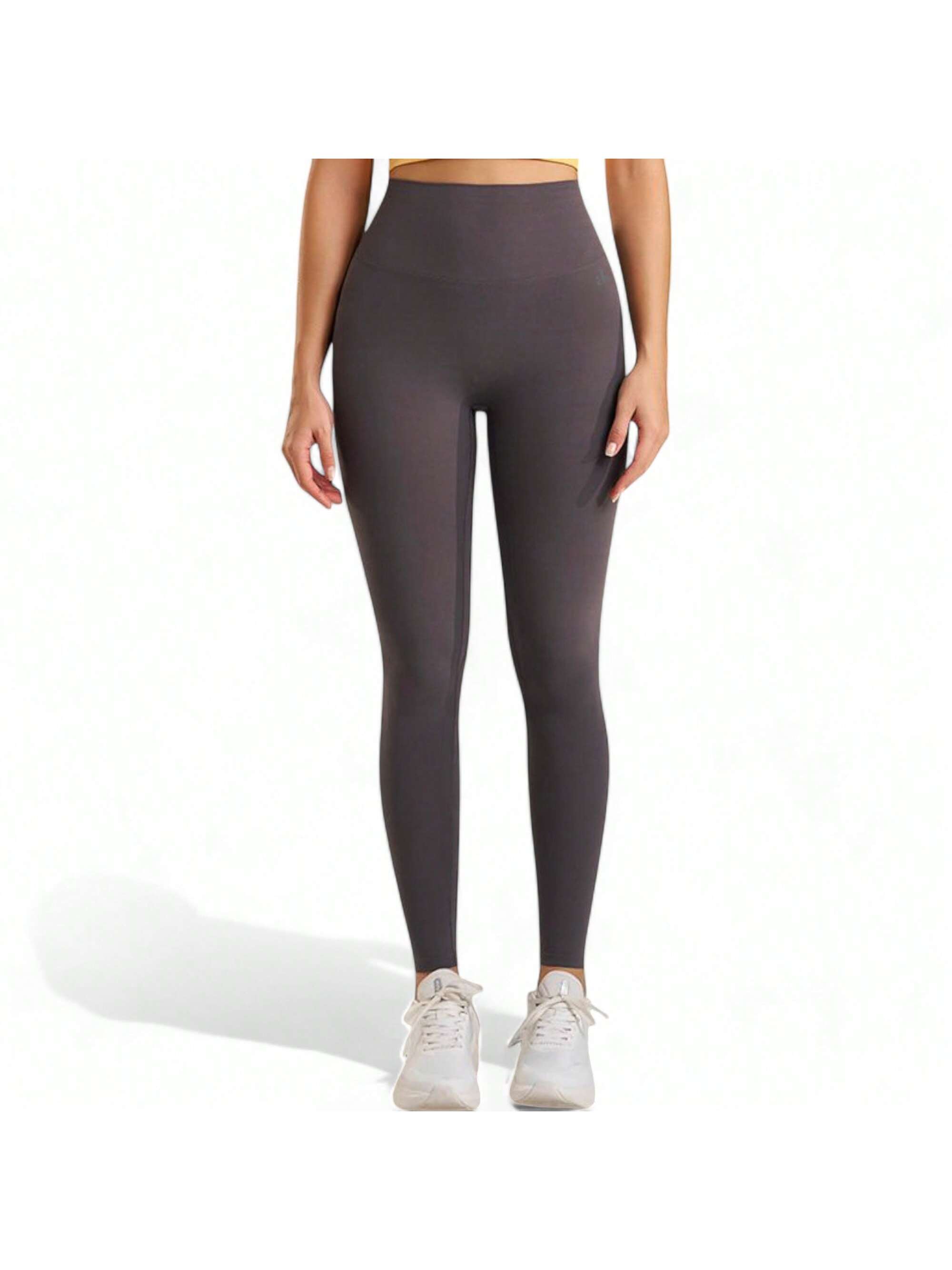 Women's High Waist Seamless Leggings With Full-Length Stretch Fit And Contoured - Picture 27 of 28