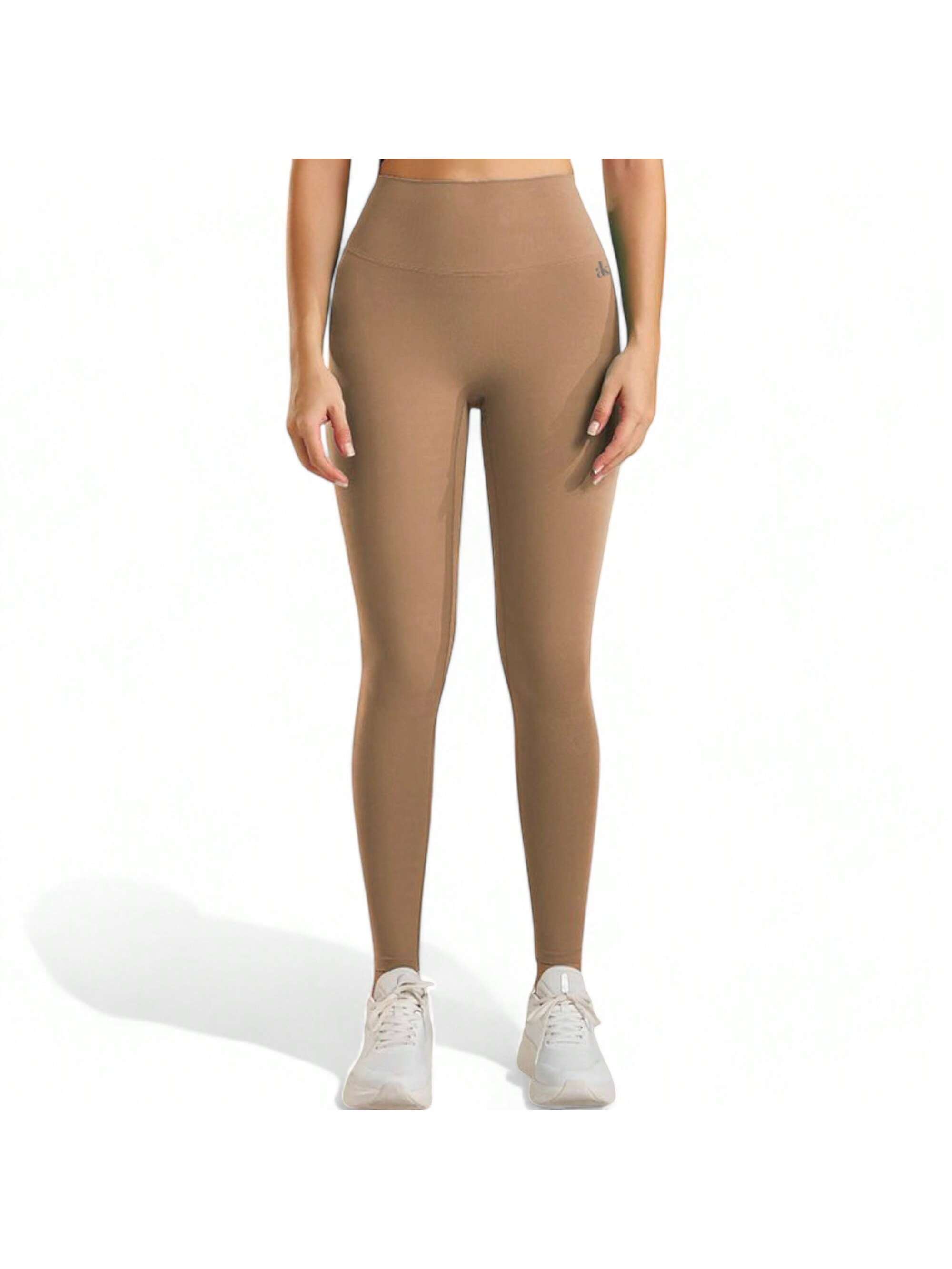 Women's High Waist Seamless Leggings With Full-Length Stretch Fit And Contoured - Picture 25 of 28