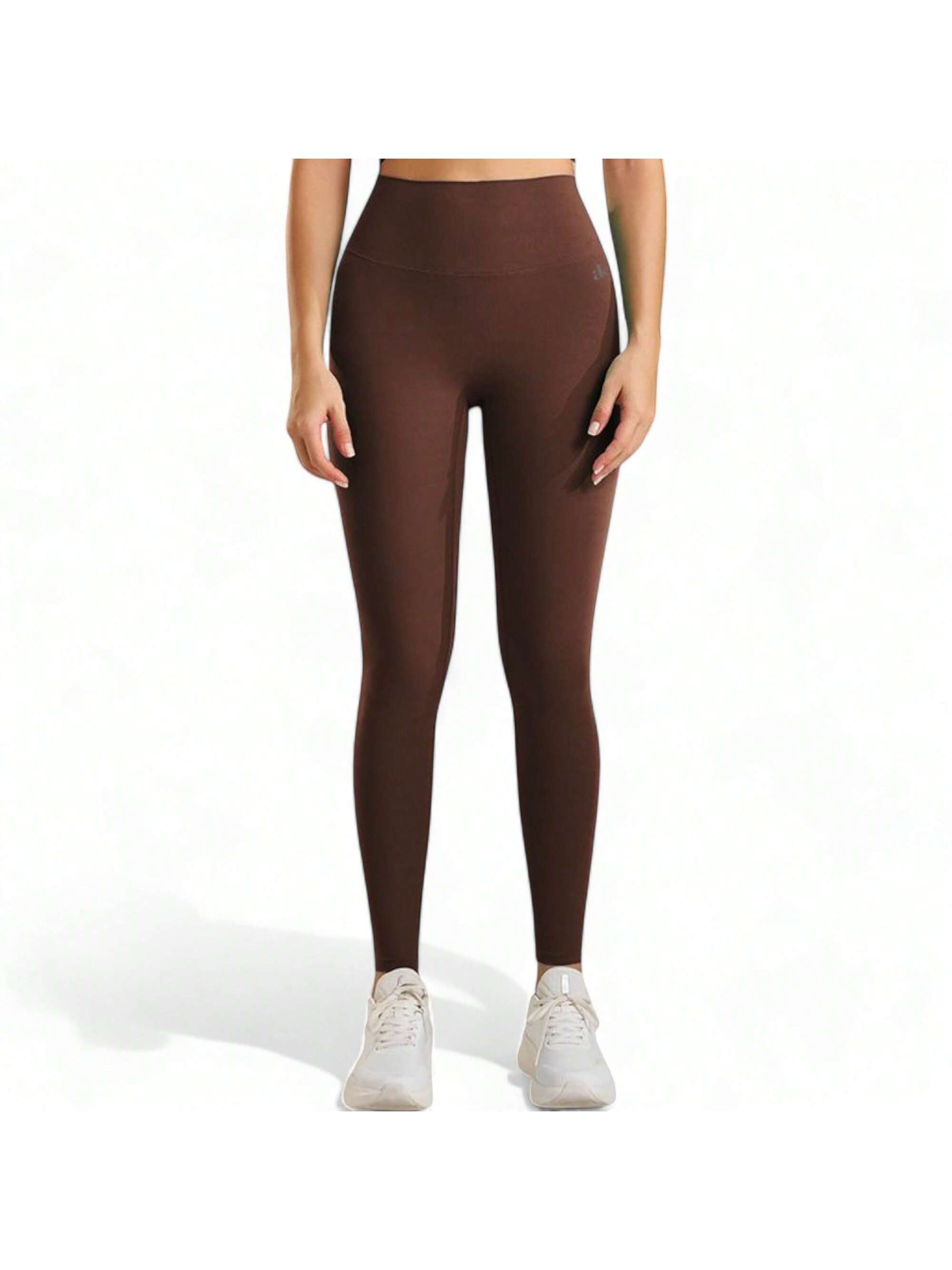 Women's High Waist Seamless Leggings With Full-Length Stretch Fit And Contoured - Picture 28 of 28