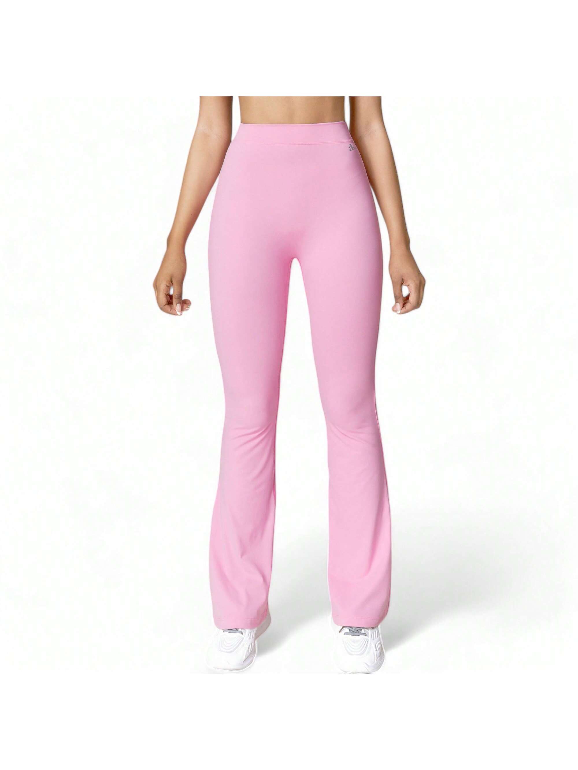 Damen High Waist ausgestellte Leggings mit gerafftem Rückendetail - Bild 29 von 29