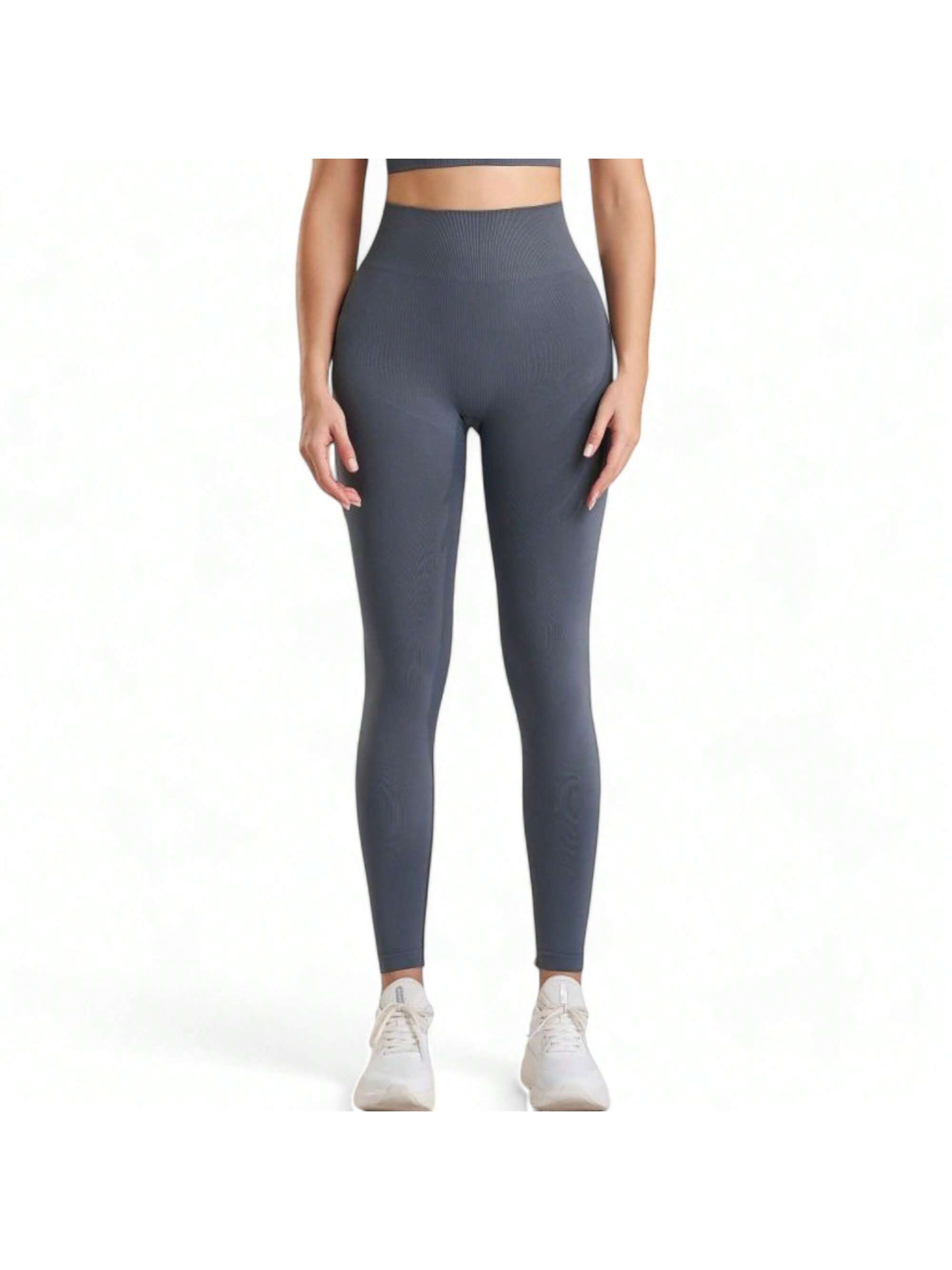 Leggings de entrenamiento de cintura alta para mujer con ajuste elástico - Imagen 25 de 29