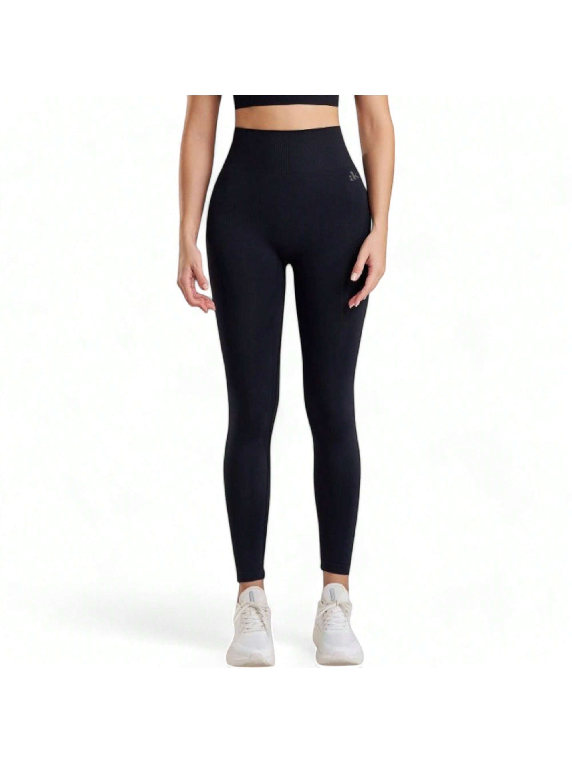 Leggings de entrenamiento de cintura alta para mujer con ajuste elástico - Imagen 26 de 29