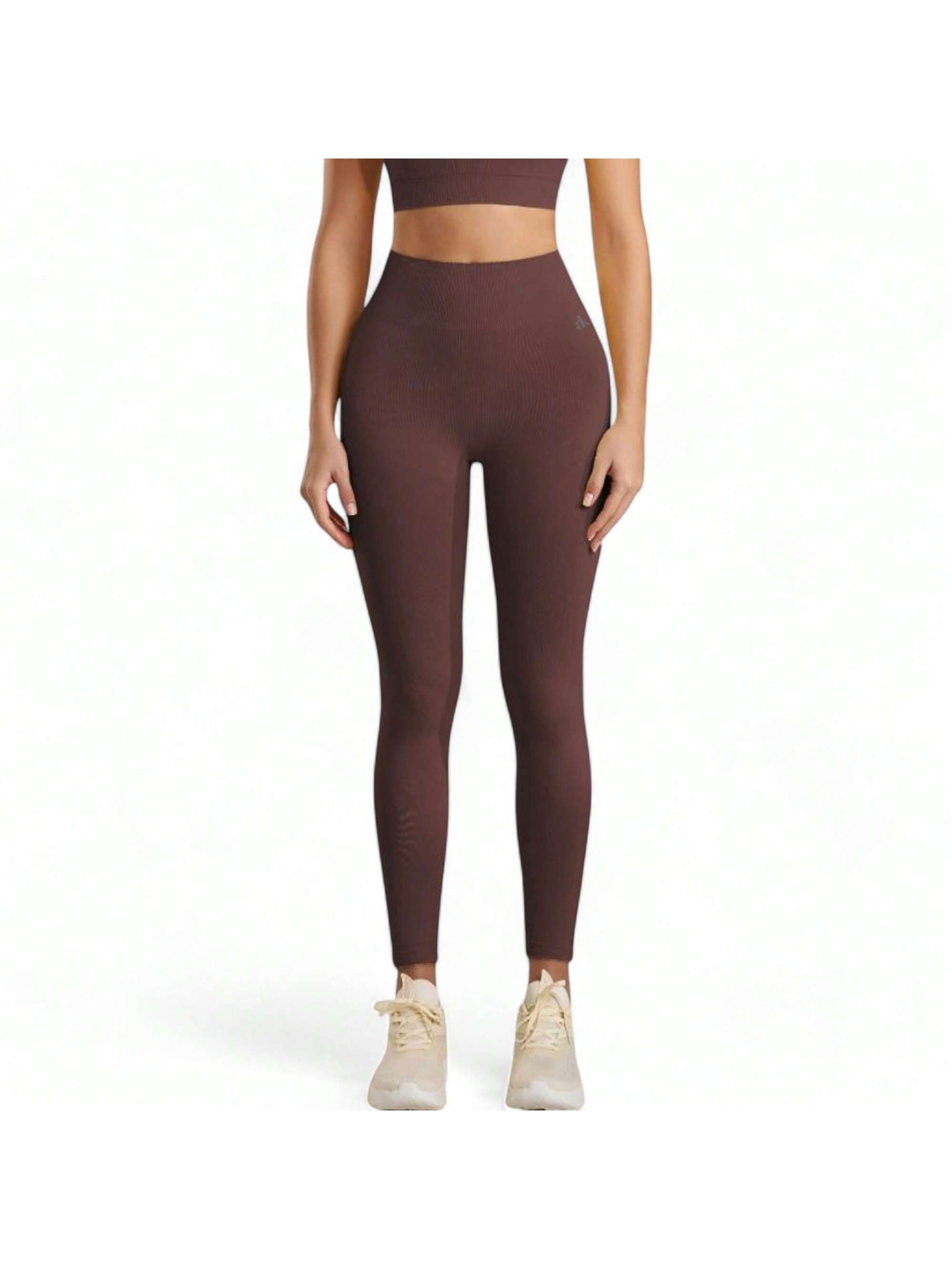 Leggings de entrenamiento de cintura alta para mujer con ajuste elástico - Imagen 27 de 29
