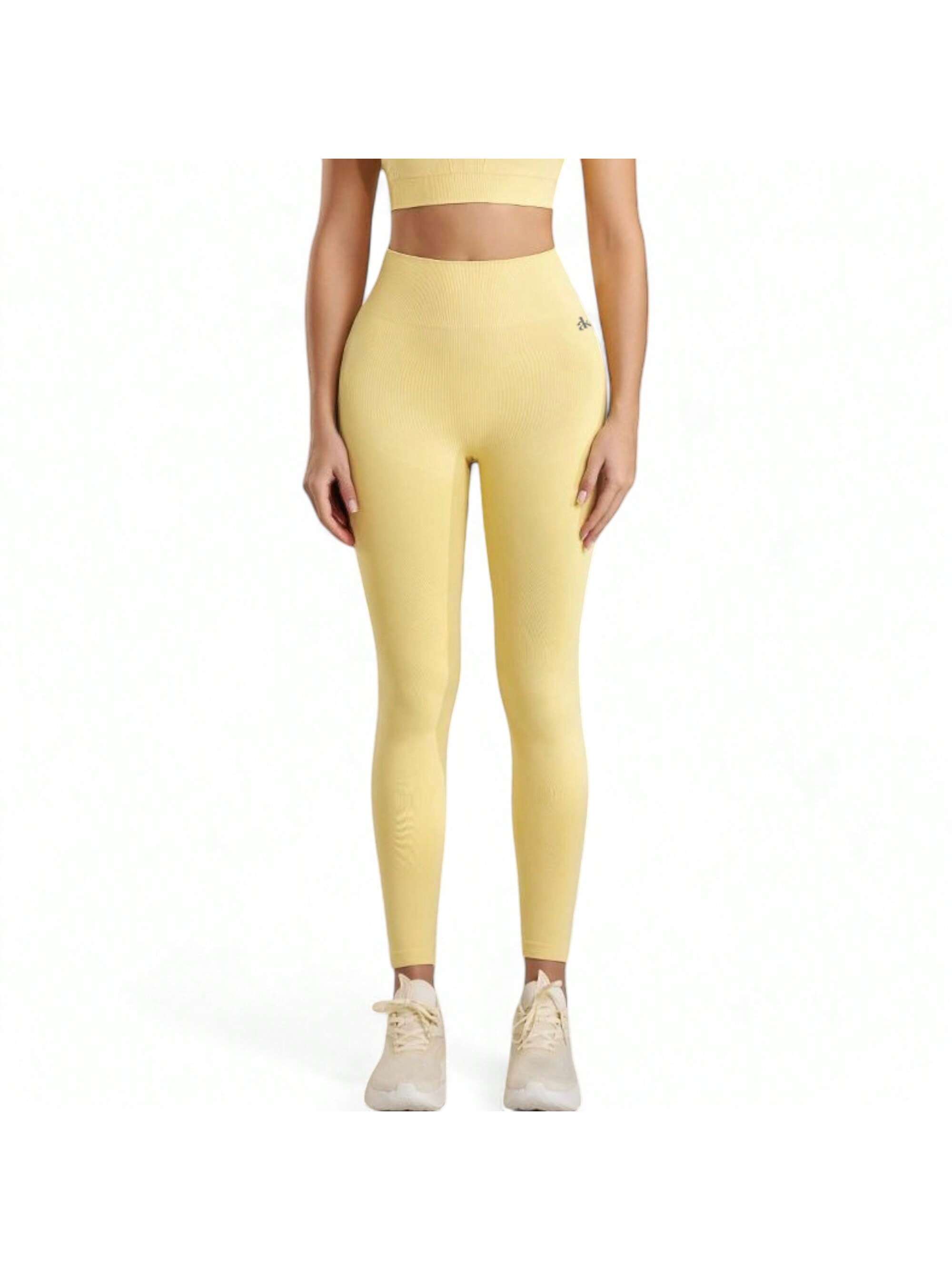 Leggings de entrenamiento de cintura alta para mujer con ajuste elástico - Imagen 29 de 29