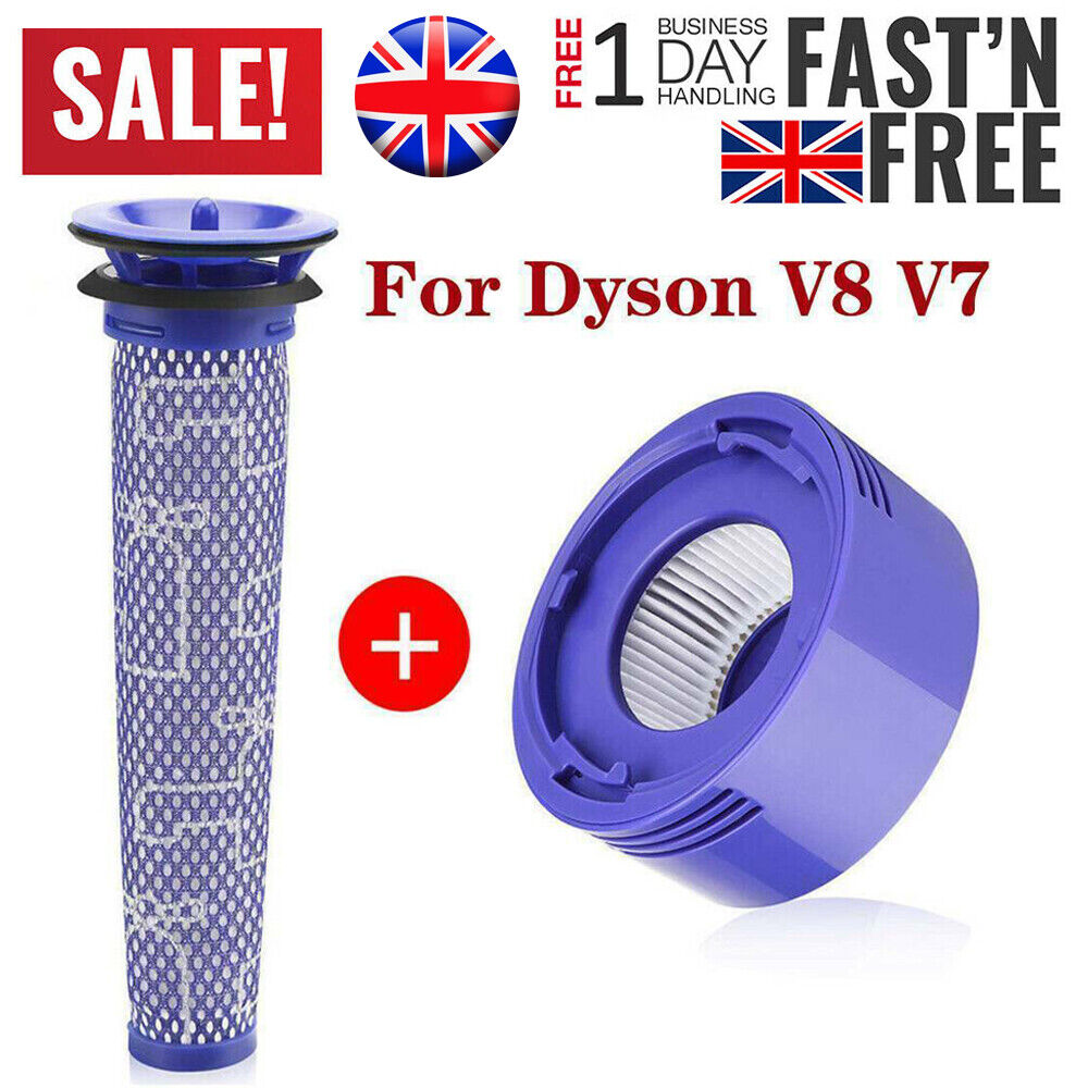 Pre & Post HEPA Filter For Dyson V8 V7 V6 Animal Absolute Cordless Vacuum Cleane - Picture 17 of 23