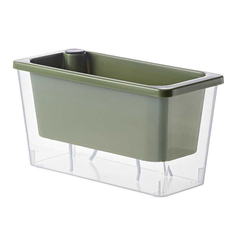 Balcony Vegetable Pot Planter Lazy Self Priming Flower Pot for Indoor Gardening - Picture 18 of 18
