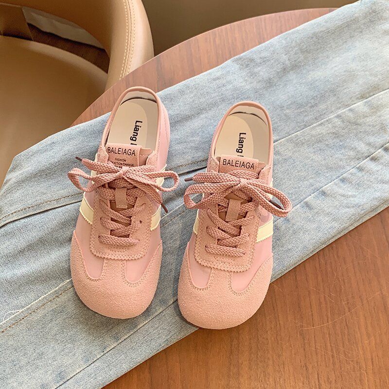 Scarpe da allenamento primaverili tedesche donna flat forrest gump shoes donna retrò - Foto 13 di 17