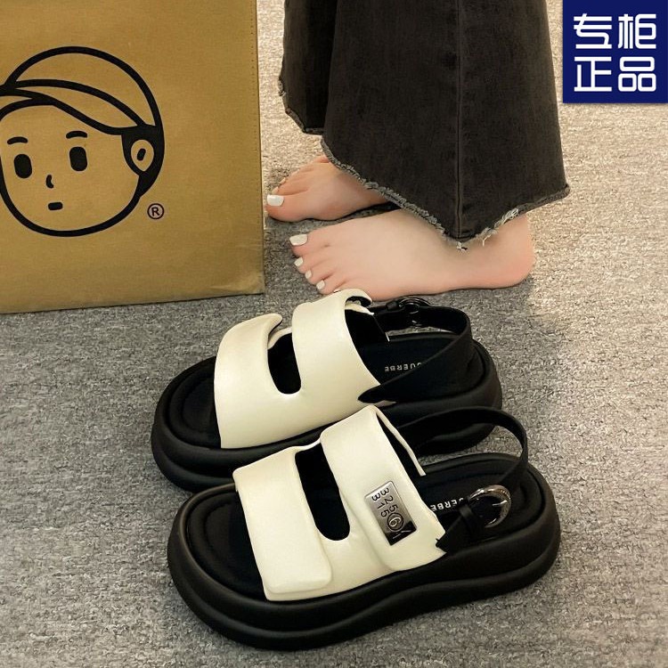 Offene Zehen Sandalen Neu Strandschuhe Meer Mode Biskuit Römer Schuhe - Bild 10 von 16