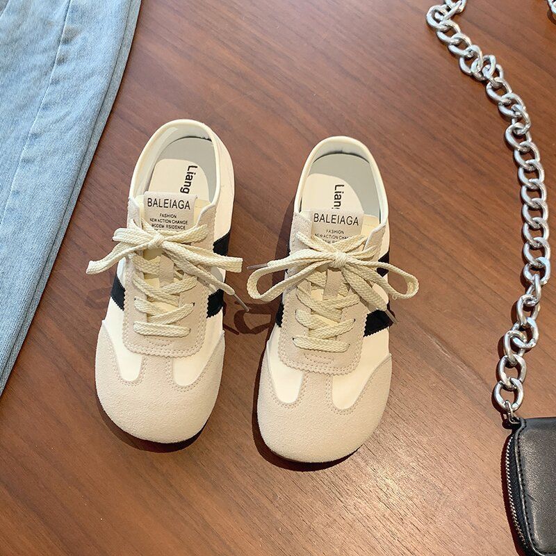 Scarpe da allenamento primaverili tedesche donna flat forrest gump shoes donna retrò - Foto 17 di 17