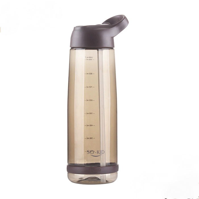 1L Sport Trinkflasche Gym Reise Trinken Auslaufsicher Flasche mit Strohhalm BPA Frei - Bild 19 von 19