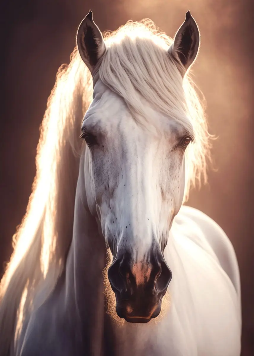 Wild Horses Animal Canvas Painting Wall Art Posters Prints Picture - Picture 12 of 14