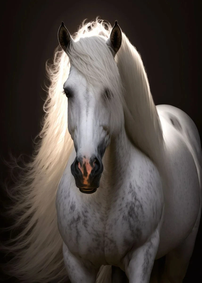 Wild Horses Animal Canvas Painting Wall Art Posters Prints Picture - Picture 13 of 14