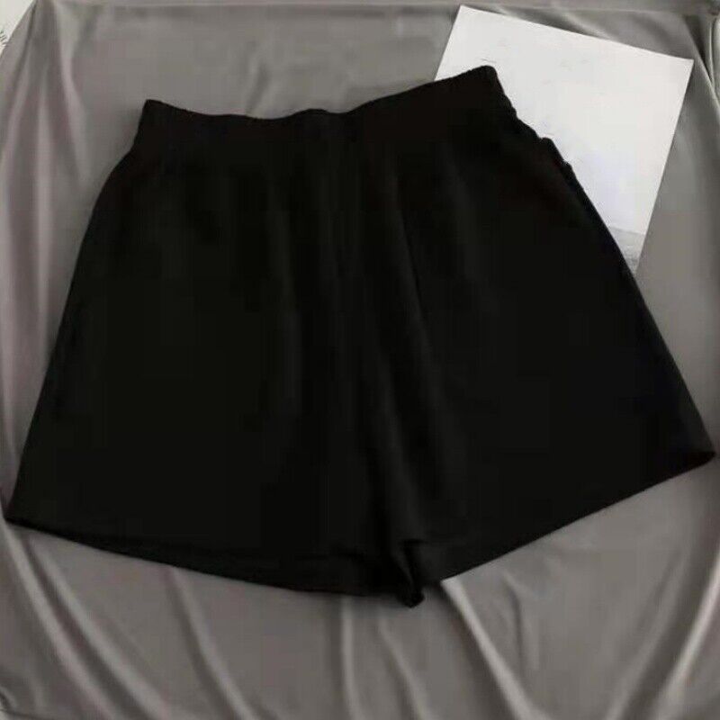 Women's Wide Leg Shorts High Waist Loose Casual Sport Loose Short Pants Summer - Picture 7 of 10