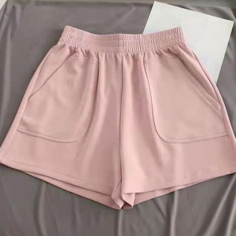 Women's Wide Leg Shorts High Waist Loose Casual Sport Loose Short Pants Summer - Picture 8 of 10