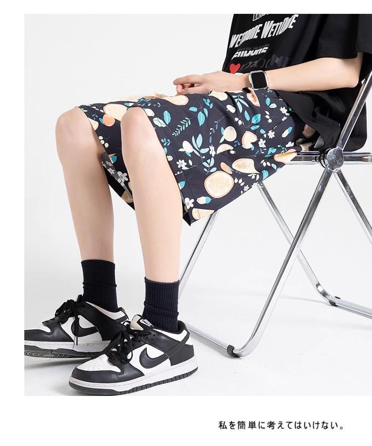 Coole Eis Seide Shorts für Herren im Sommer dünne und schnelltrocknende Strandhose trendy - Bild 16 von 16