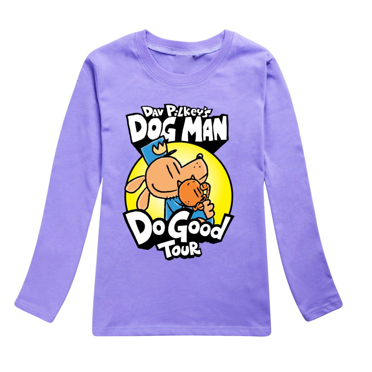 Boys Girls Dog Man Long Sleeve T-Shirt Kids Casual Cotton T Shirt Top 2-13 Years - Bild 31 von 40