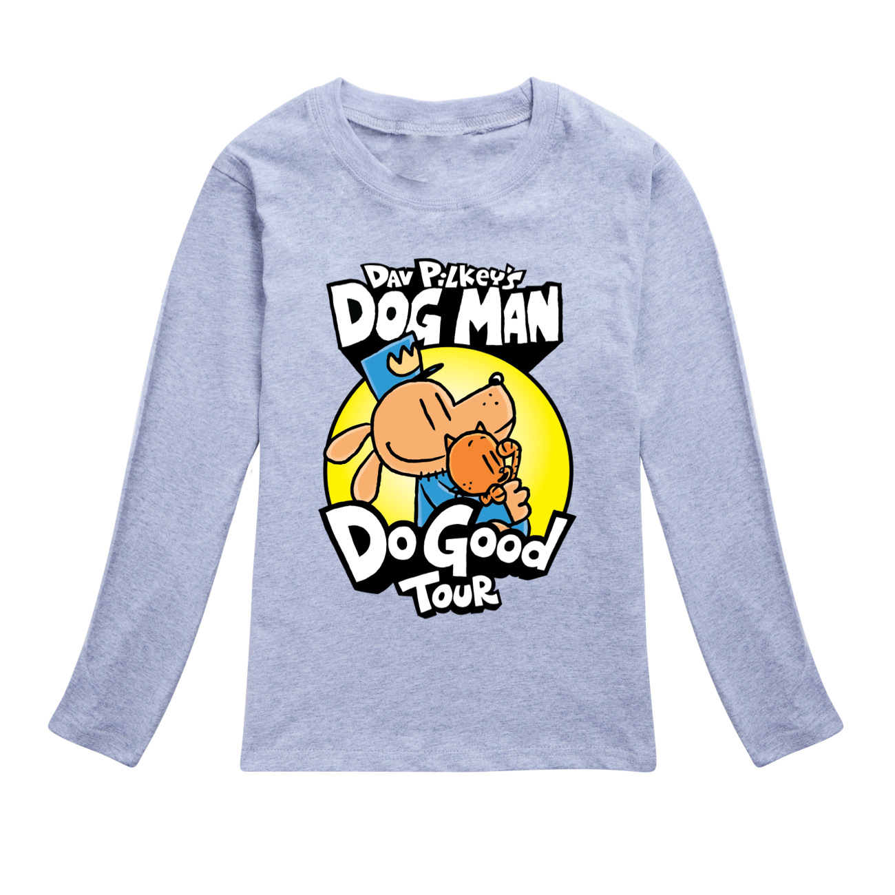Boys Girls Dog Man Long Sleeve T-Shirt Kids Casual Cotton T Shirt Top 2-13 Years - Bild 32 von 40