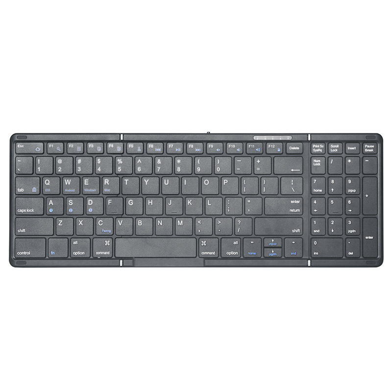 product B099T three fold portable wireless mini touch keyboard Bluetooth touch - Picture 15 of 16